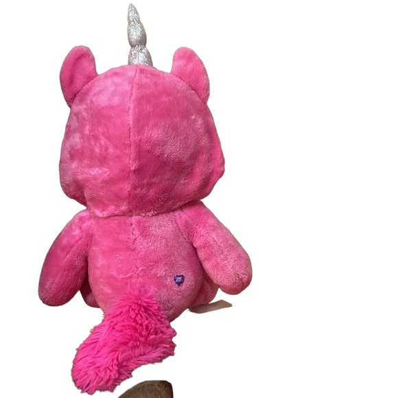 Care Bears Unicorn Hoodie Snuggle Share Bear 12” Plush Stuffed Animal Bear - Picture 3 of 6